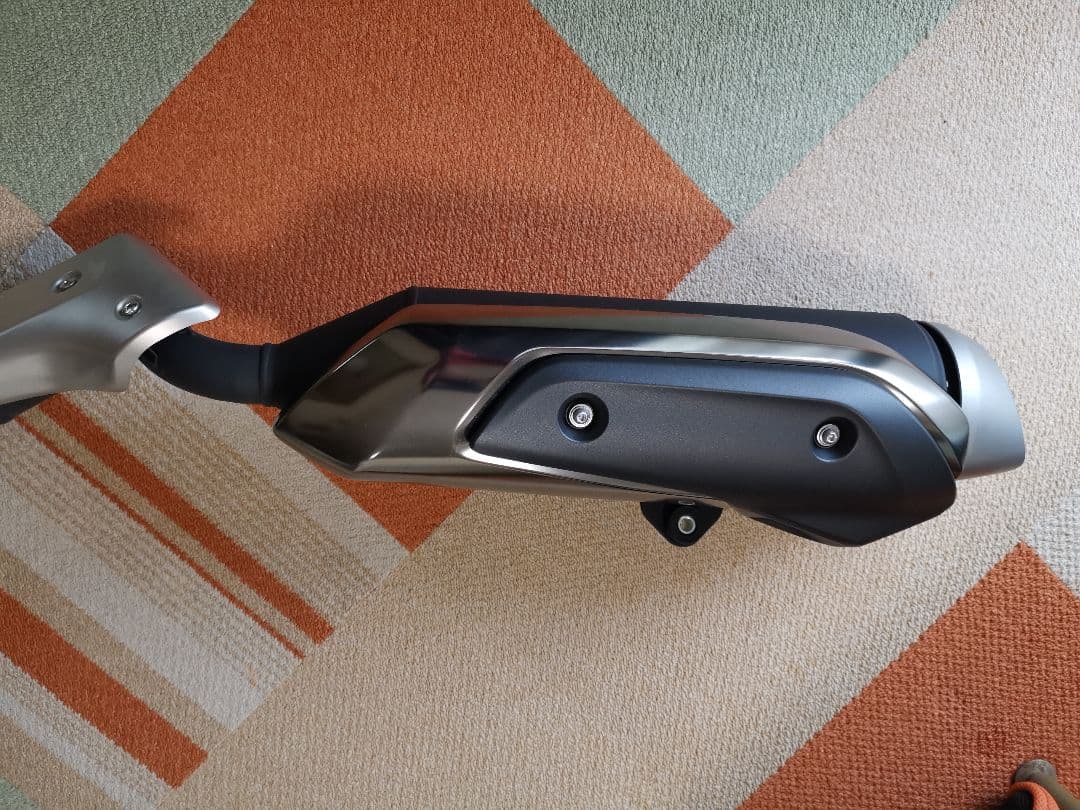 T-MAX 530DX マフラー本体 シルバー ブラック