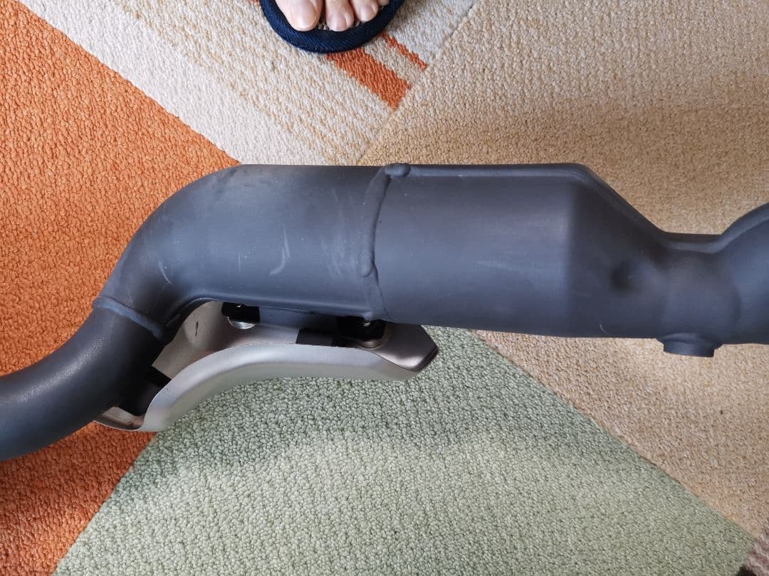 T-MAX 530DX マフラー本体 シルバー ブラック