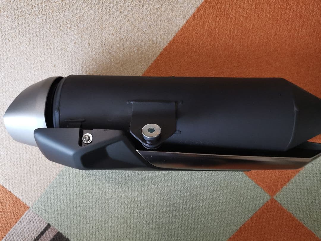 T-MAX 530DX マフラー本体 シルバー ブラック