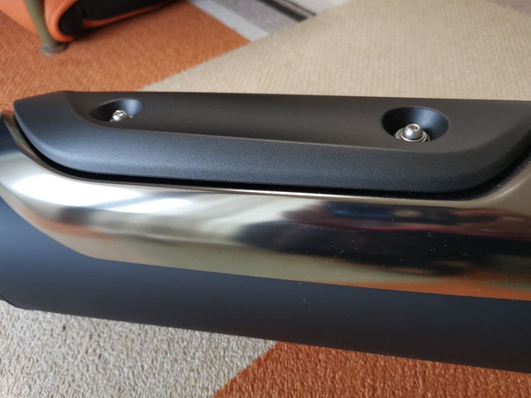 T-MAX 530DX マフラー本体 シルバー ブラック