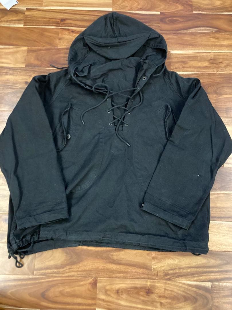 HYKE deck parka jacket ブラック　2 パーカー