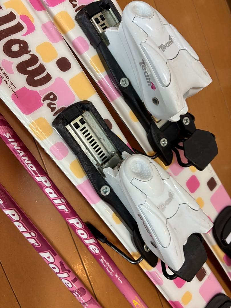 美品 子供用スキーセット板106、靴20.0cm 身長100〜120cm用