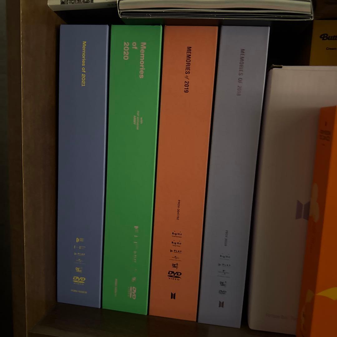 Memories of 2018、2019, 2020、2021DVDセット