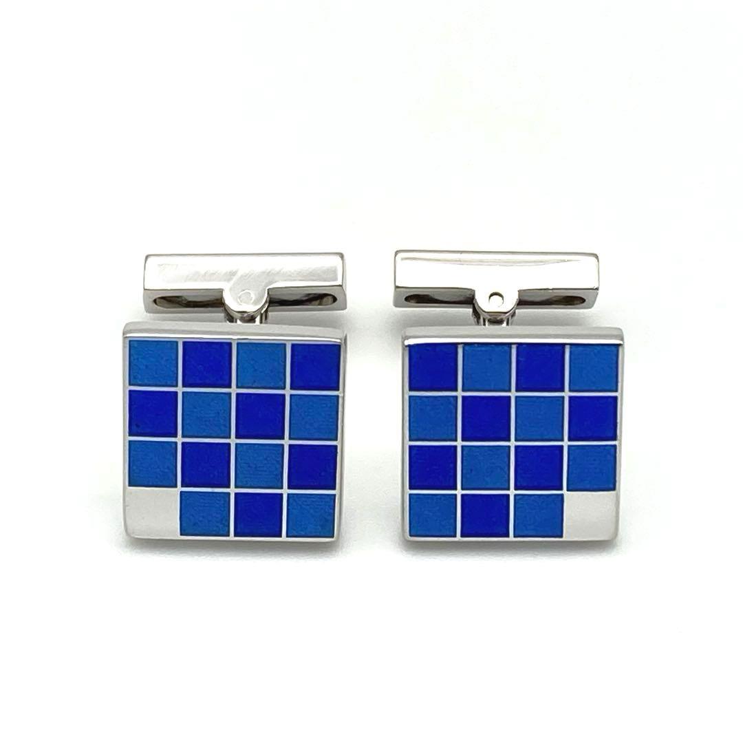 ルイヴィトン ブトン ドゥ マンシェット ダミエ16 カフス SV925