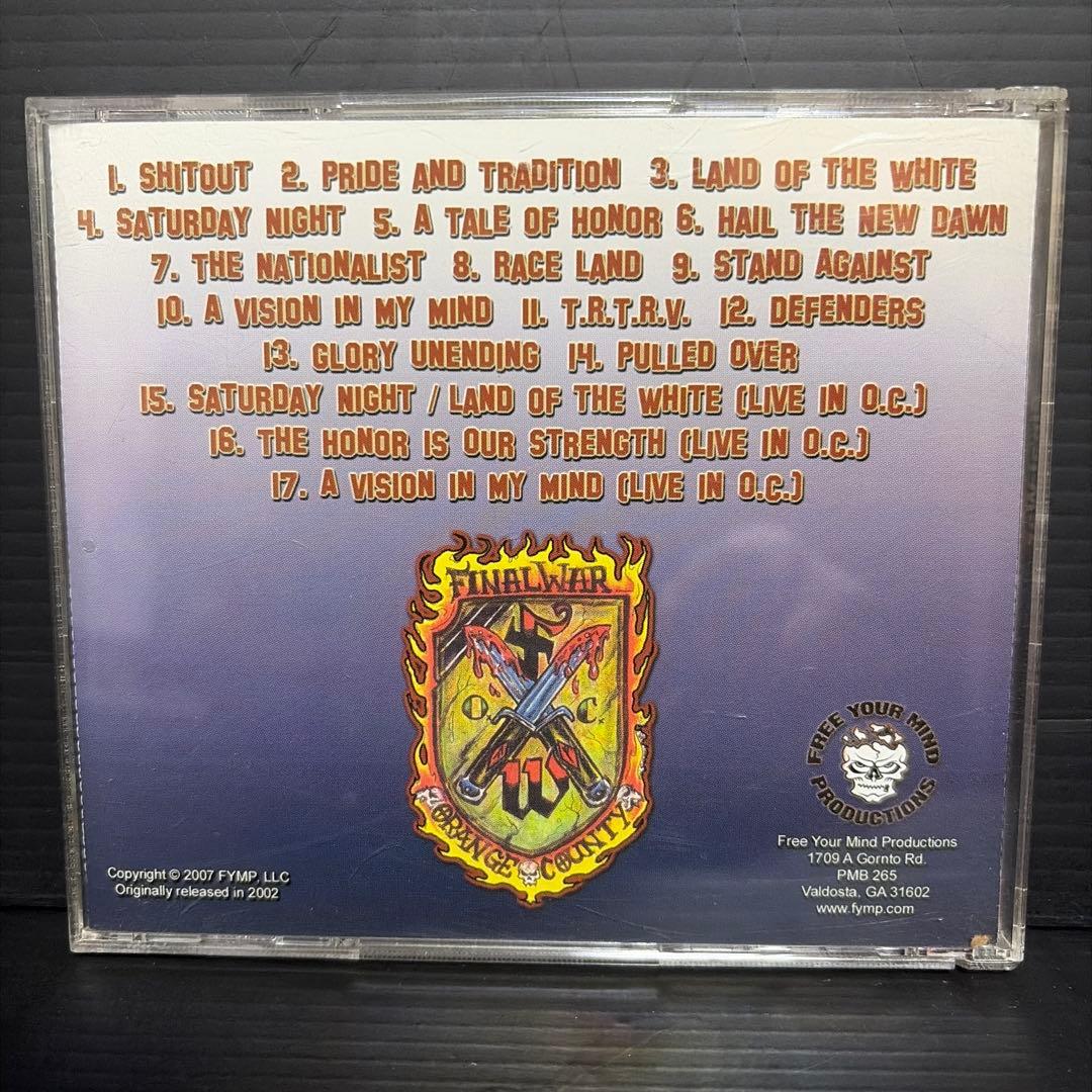 洋楽 FINAL WAR Glory Unending