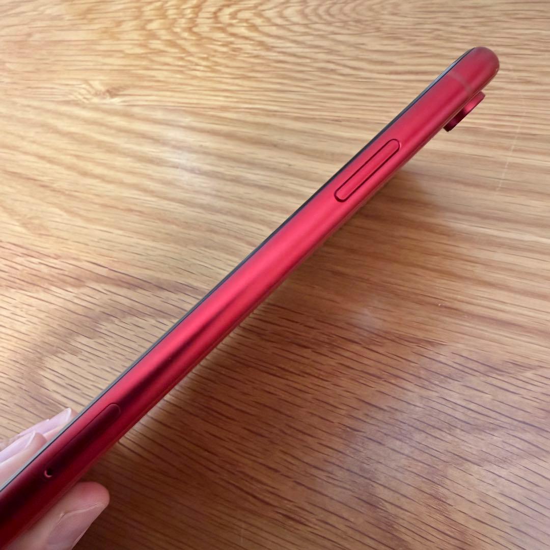 【美品】iPhone XR (PRODUCT RED) 128GB 本体