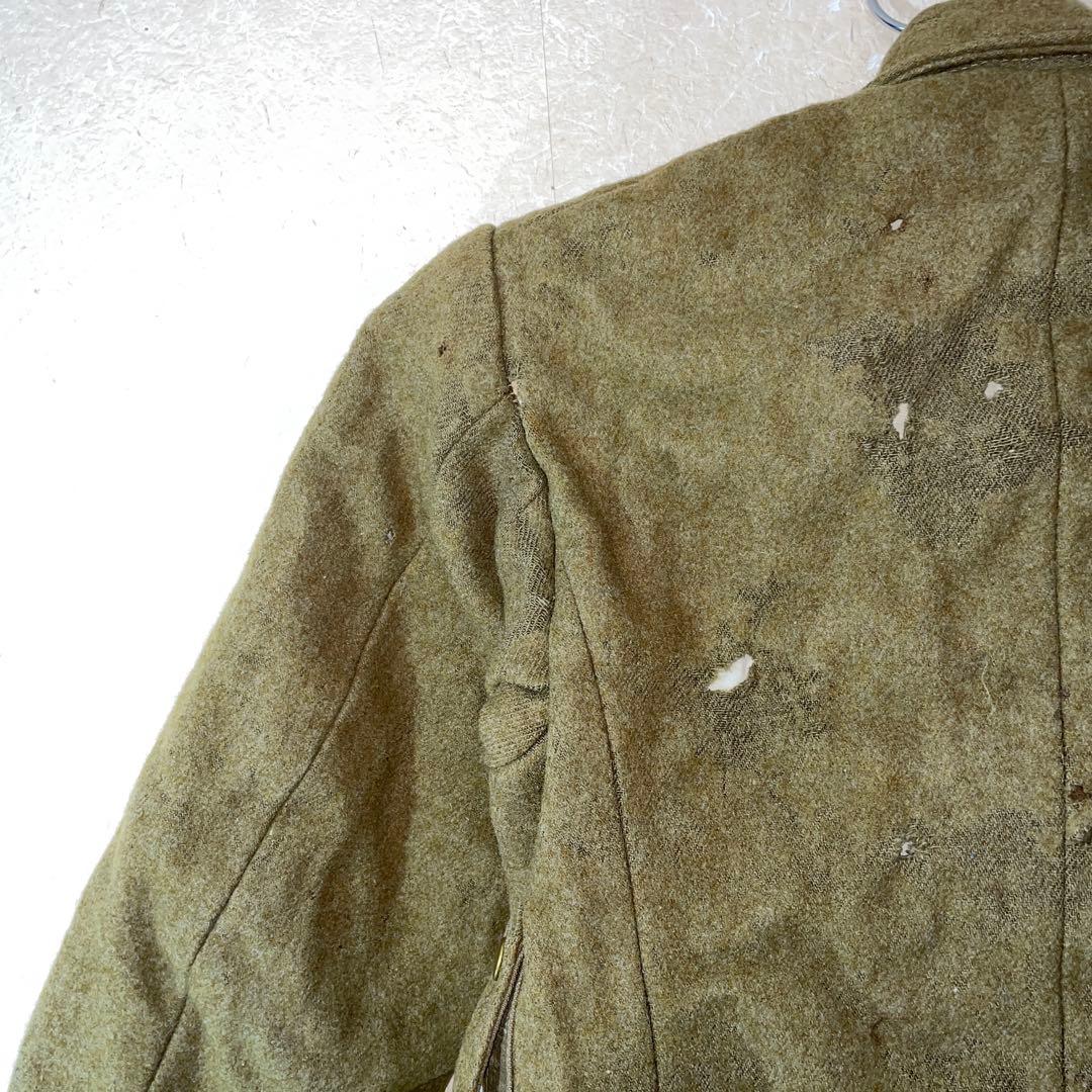 当時物　軍服　九八式　三號　廣支検定軍衣　旧日本軍　陸軍　昭和レトロ