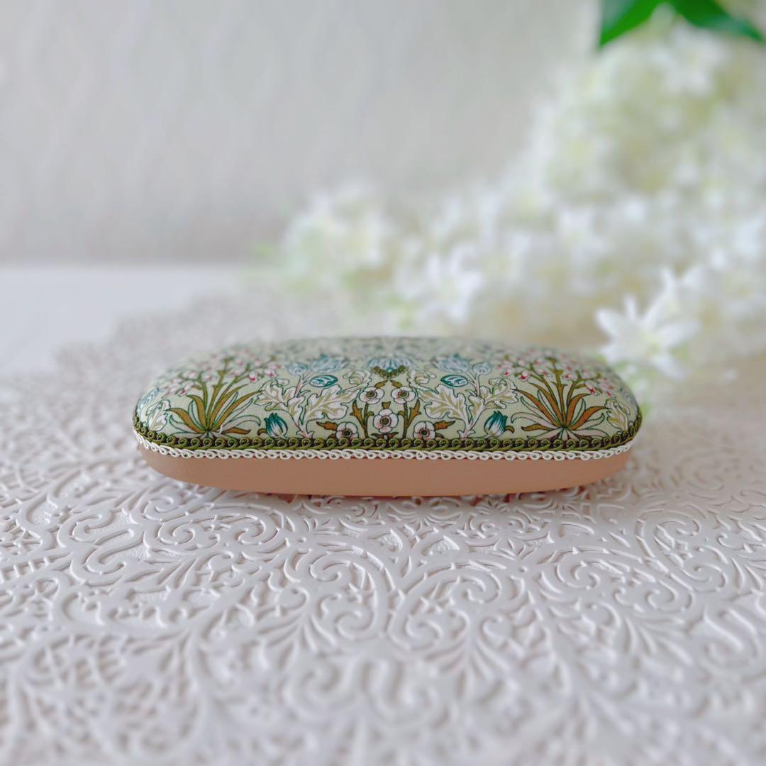 【ナエ】ウィリアムモリス／メガネケース.ミニアクセサリーケース