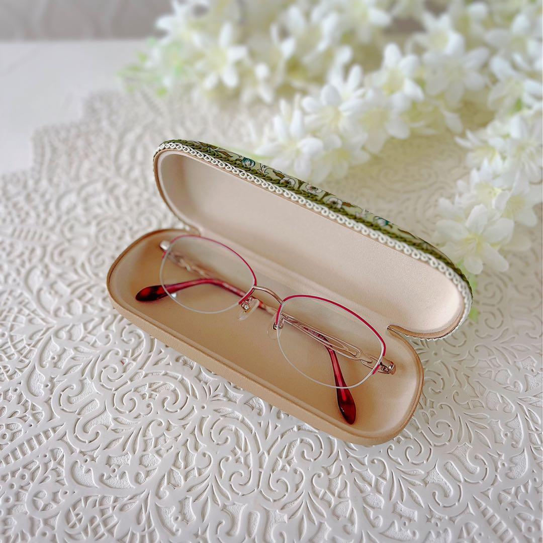 【ナエ】ウィリアムモリス／メガネケース.ミニアクセサリーケース