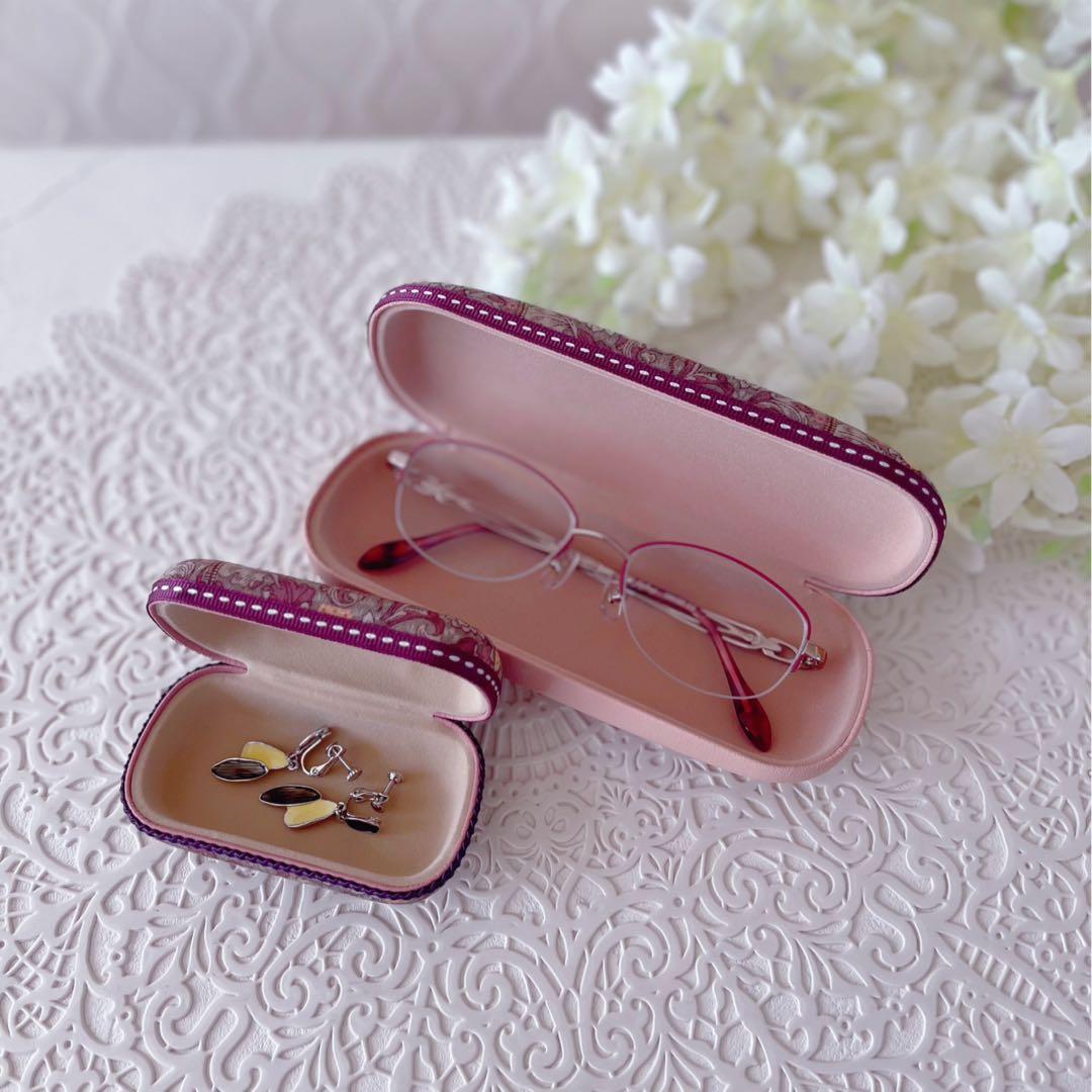 【ナエ】ウィリアムモリス／メガネケース.ミニアクセサリーケース