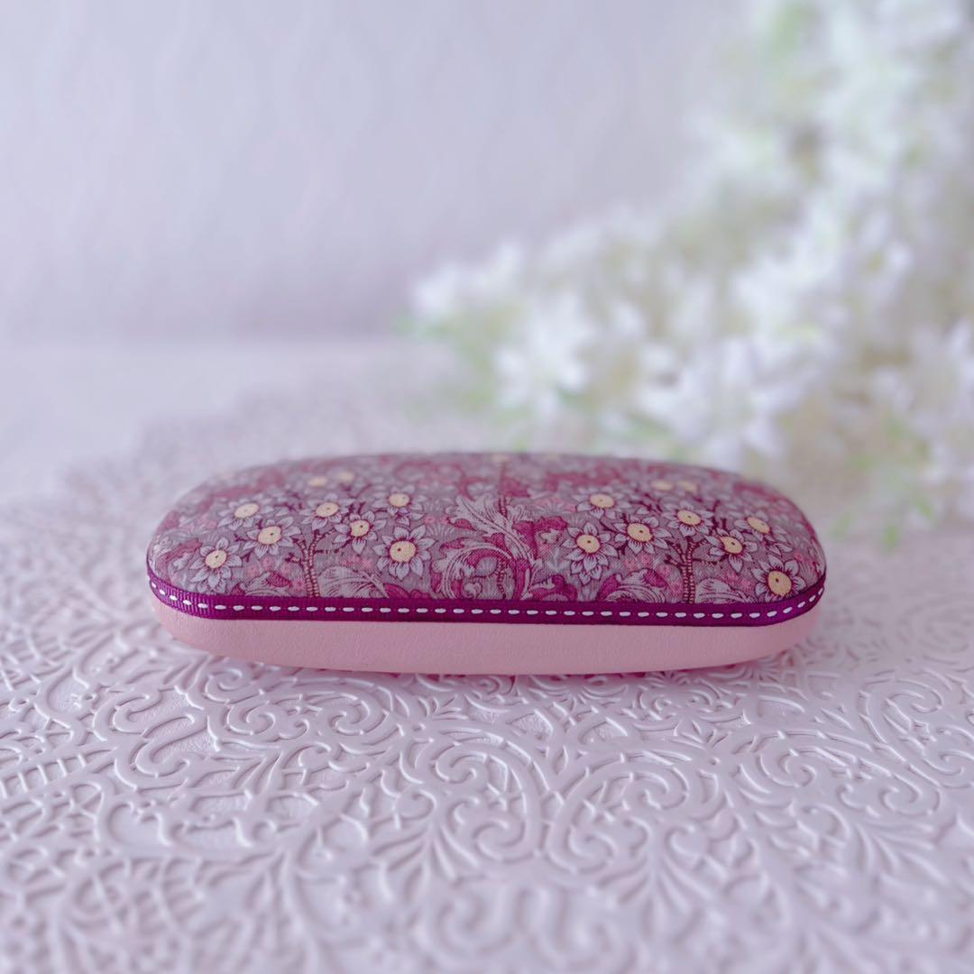 【ナエ】ウィリアムモリス／メガネケース.ミニアクセサリーケース