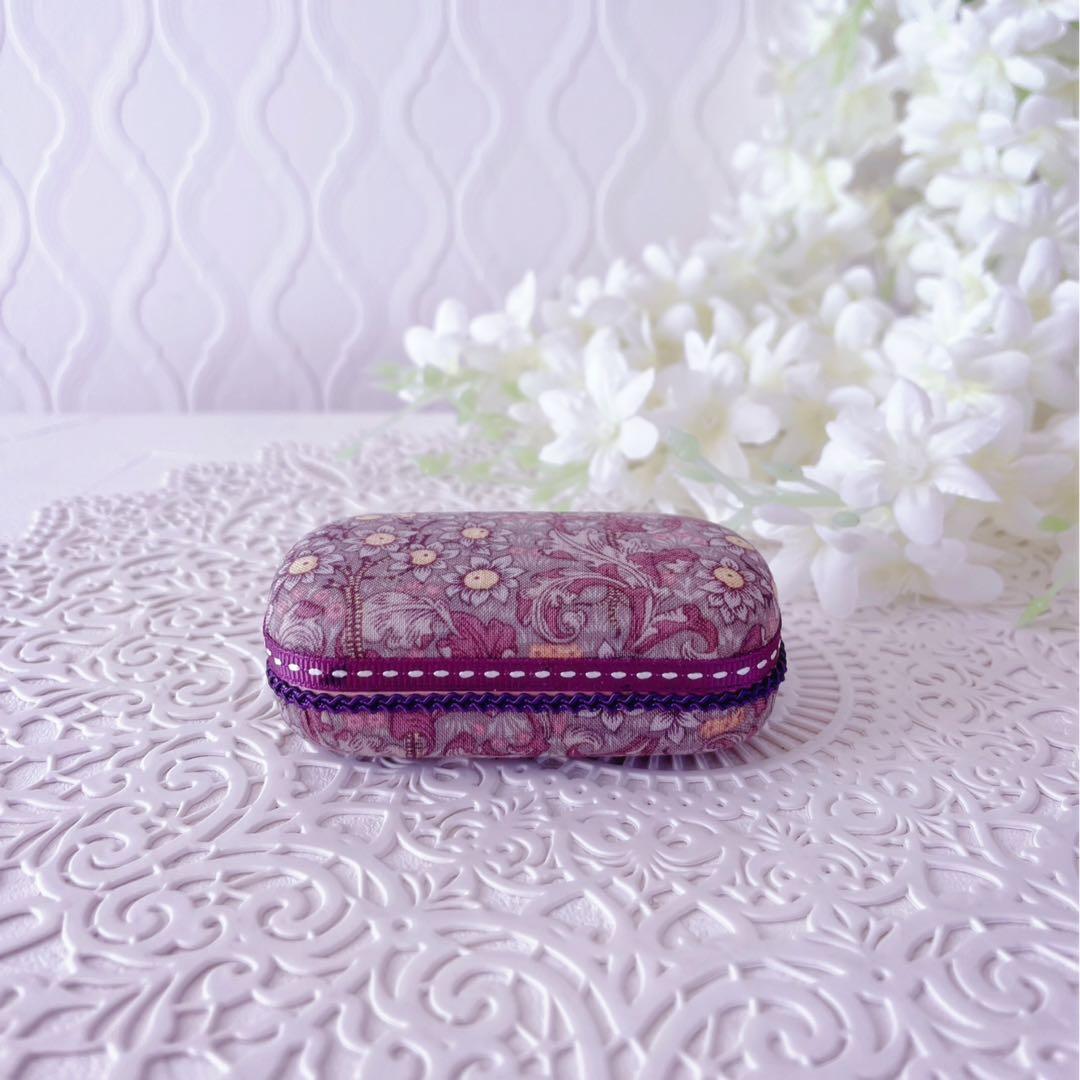 【ナエ】ウィリアムモリス／メガネケース.ミニアクセサリーケース