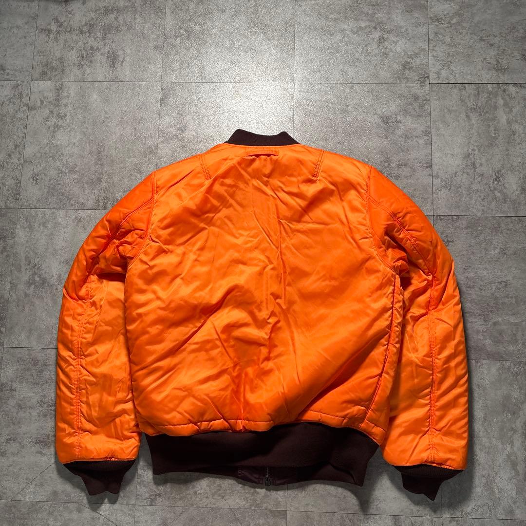 希少カラー　alpha ma-1 flight jacket パープル　紫　XL