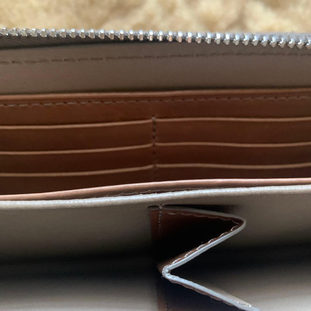 HIROFU ブラウン レザー 長財布