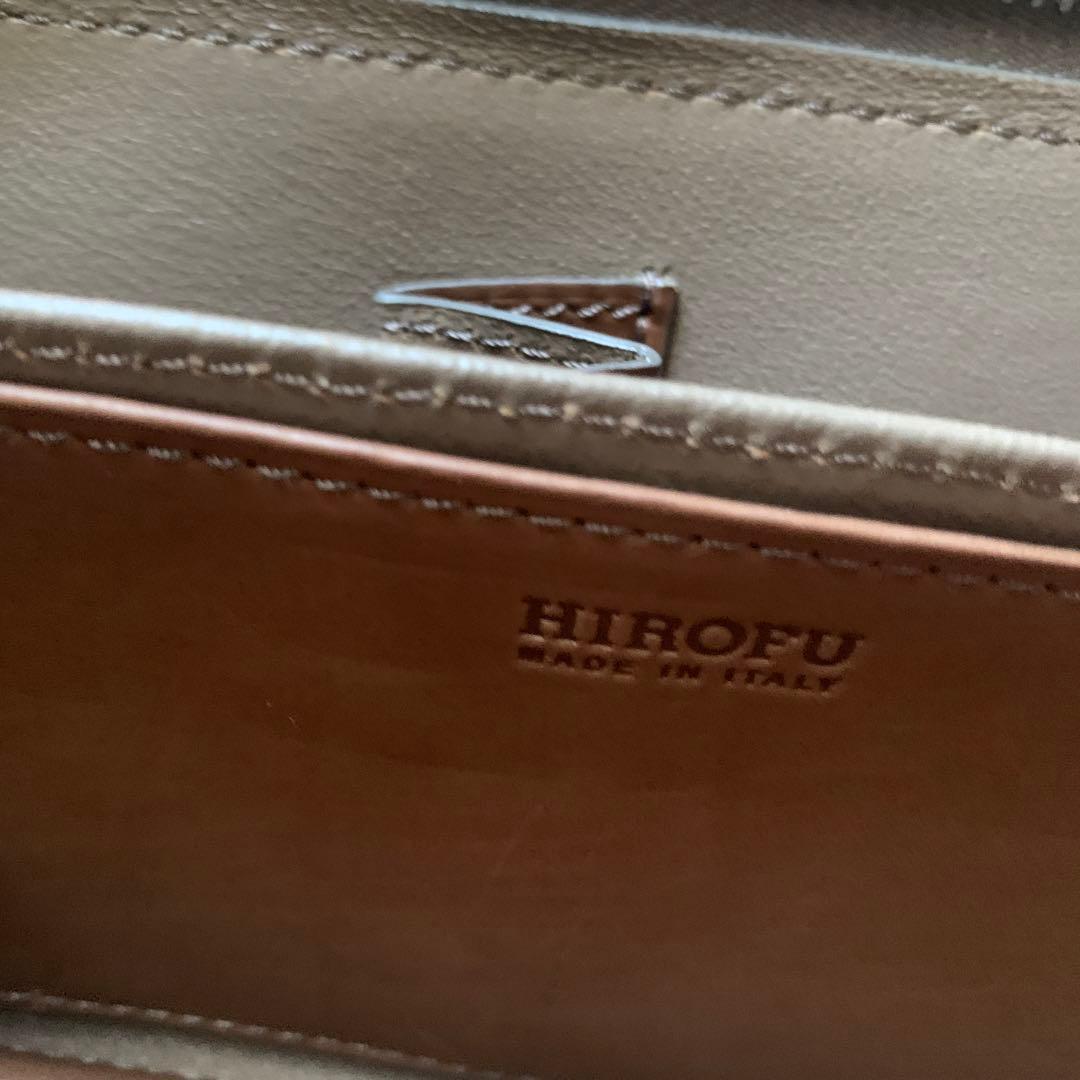 HIROFU ブラウン レザー 長財布