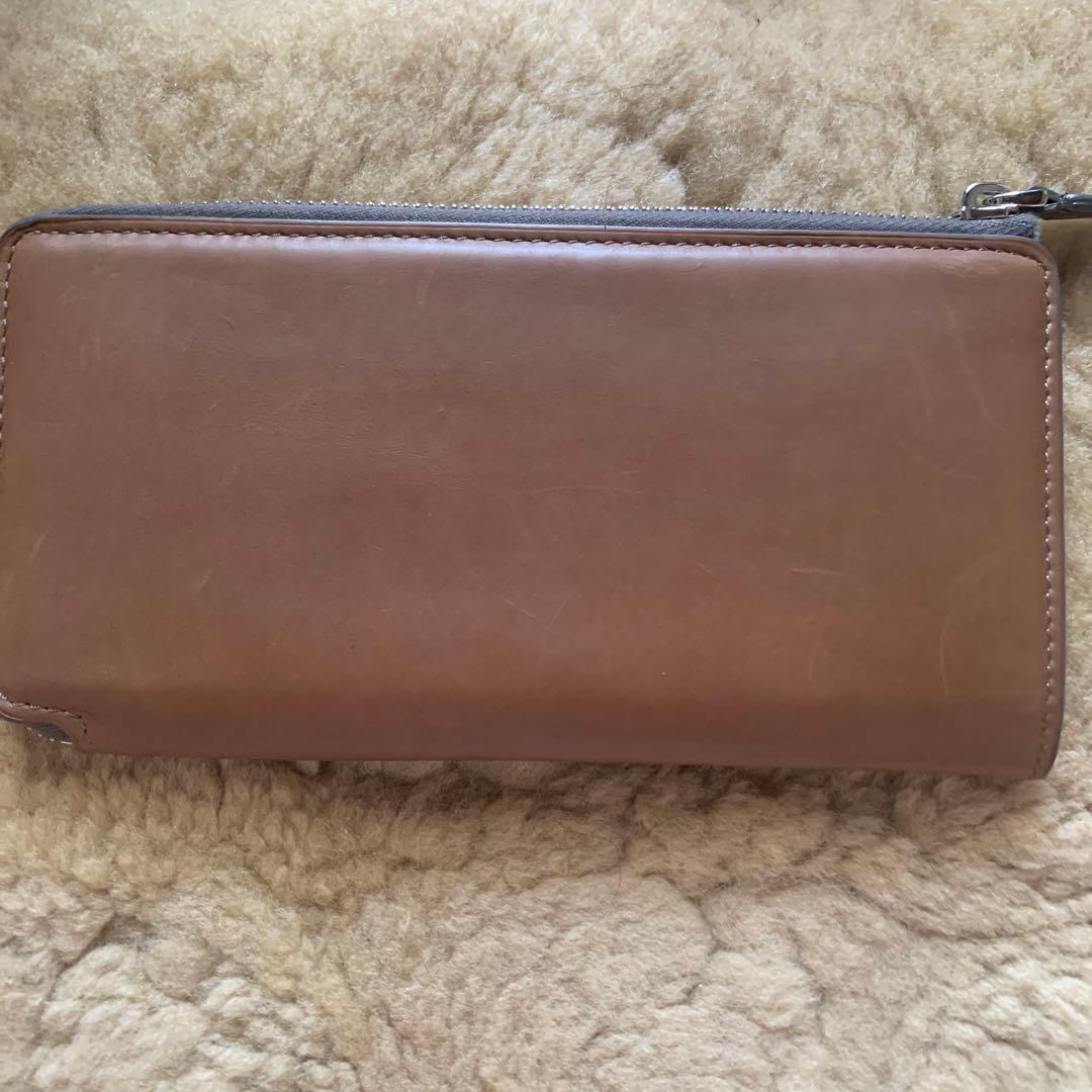 HIROFU ブラウン レザー 長財布