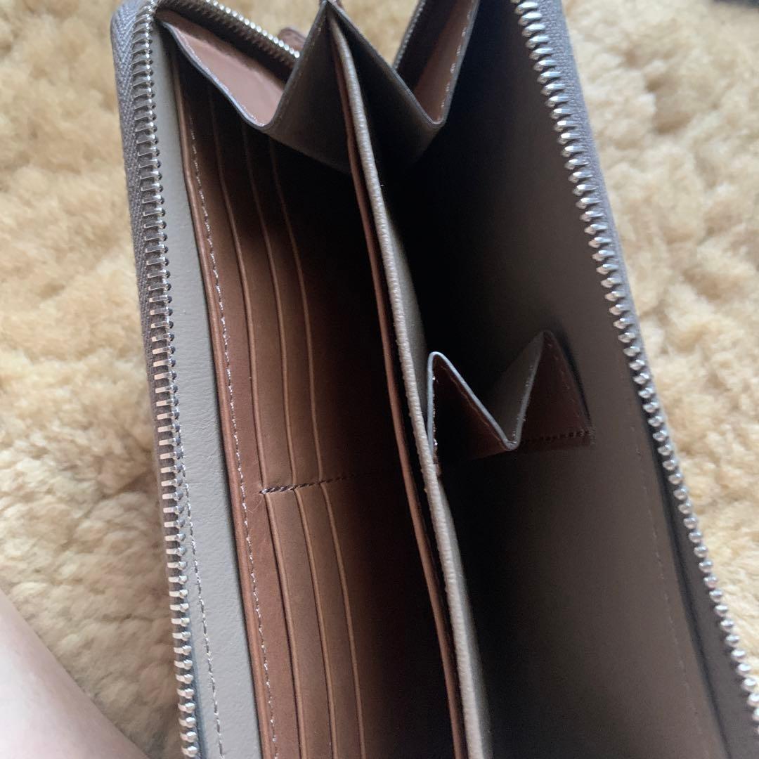 HIROFU ブラウン レザー 長財布