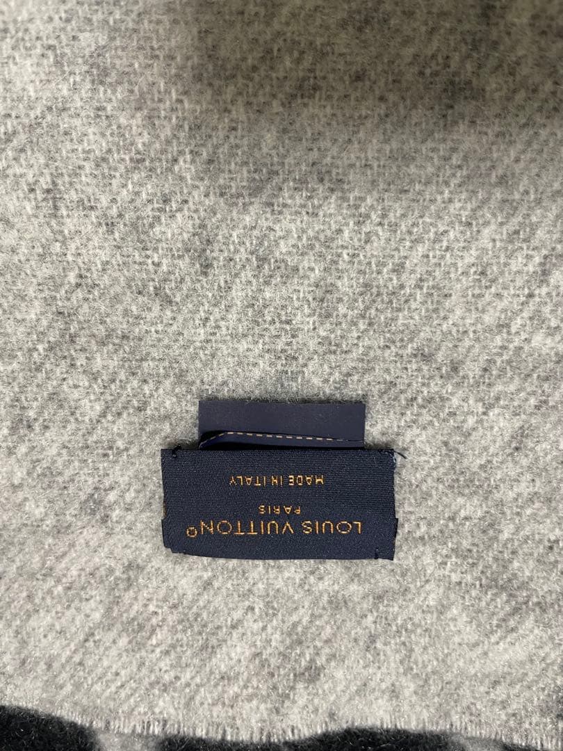 ルイヴィトン M71040 モノグラム マフラー カシミヤ100％ リバーシブル