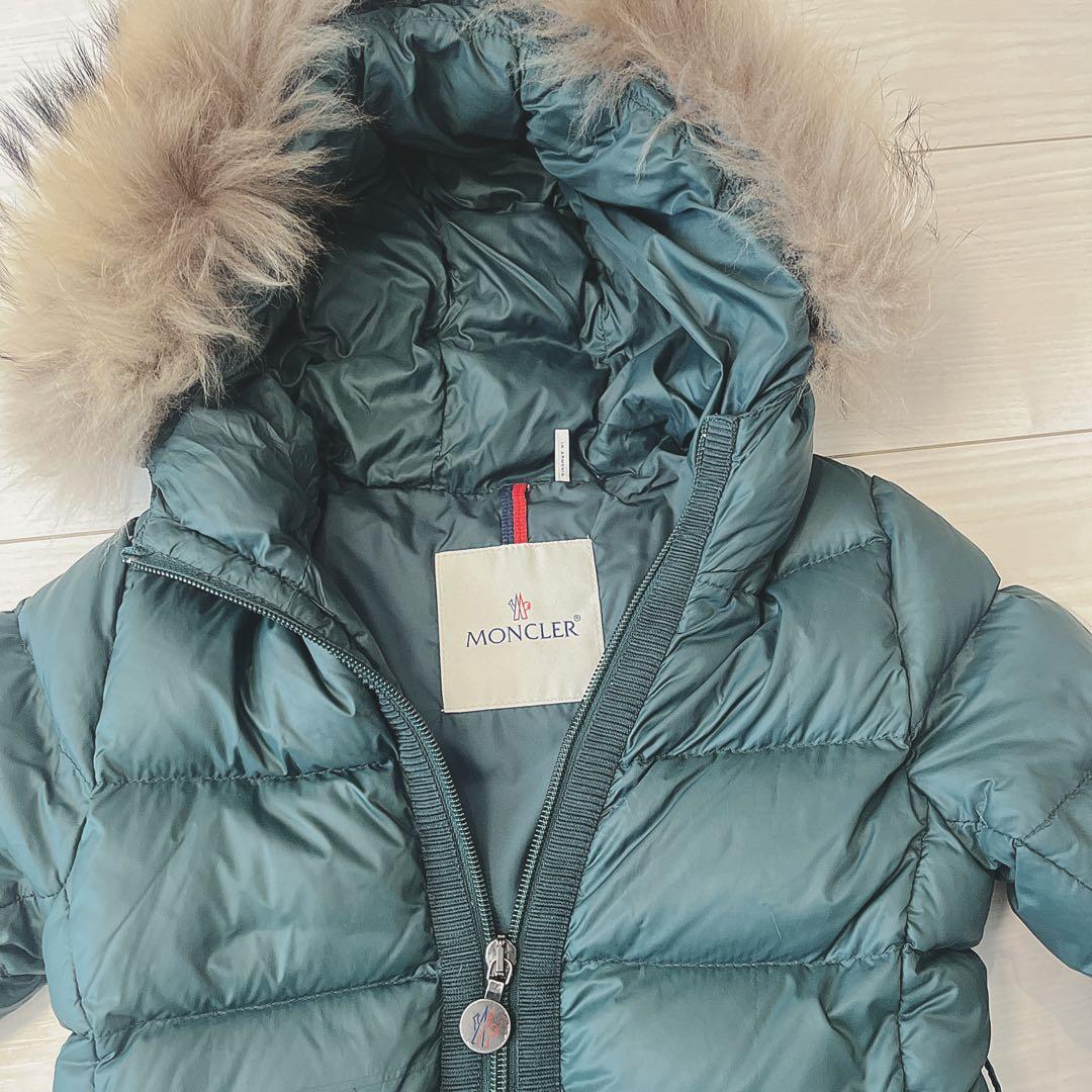 【モンクレール MONCLER】ファー付ダウン 4Y 104cm 期間限定値下げ