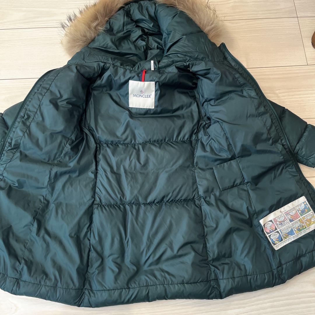 【モンクレール MONCLER】ファー付ダウン 4Y 104cm 期間限定値下げ