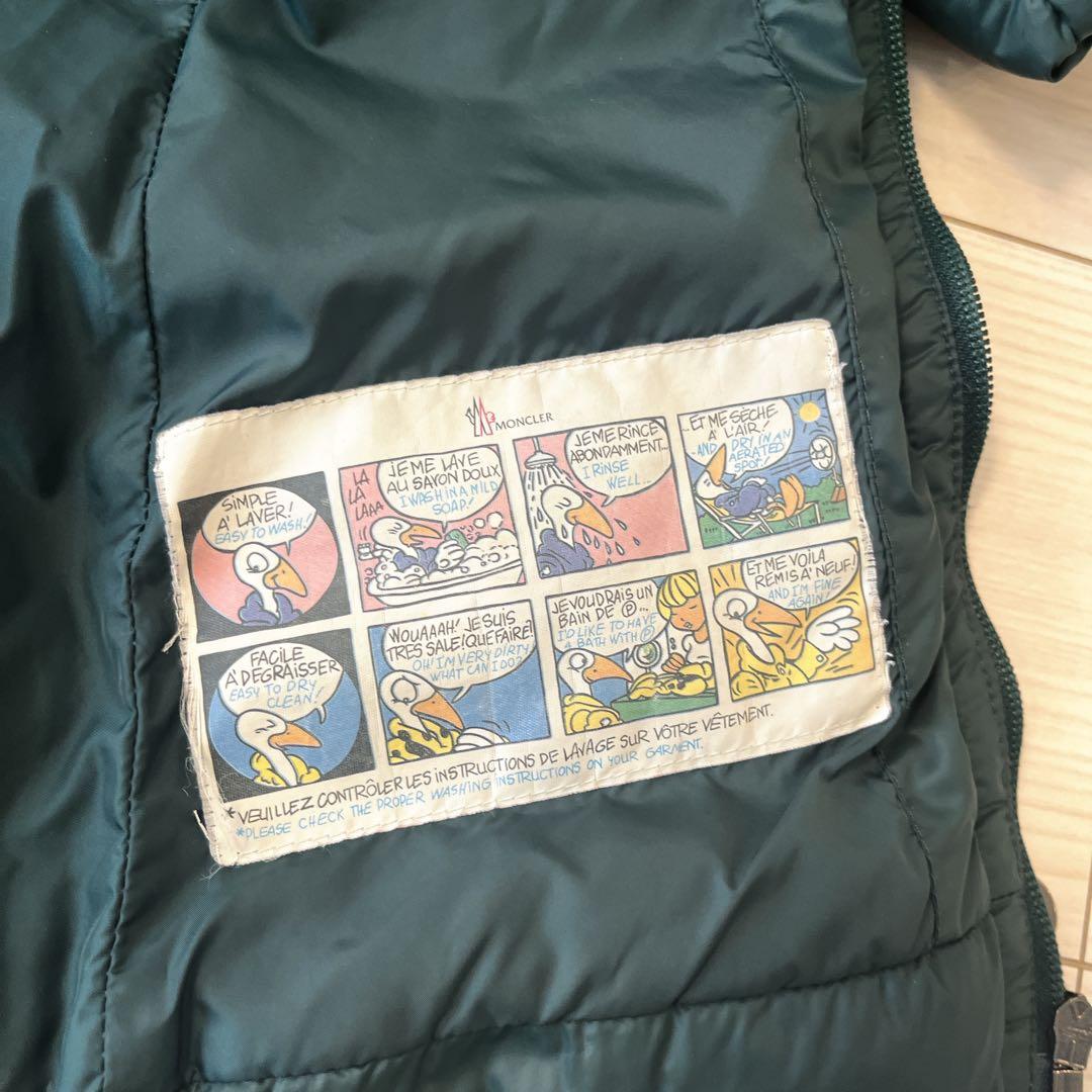 【モンクレール MONCLER】ファー付ダウン 4Y 104cm 期間限定値下げ