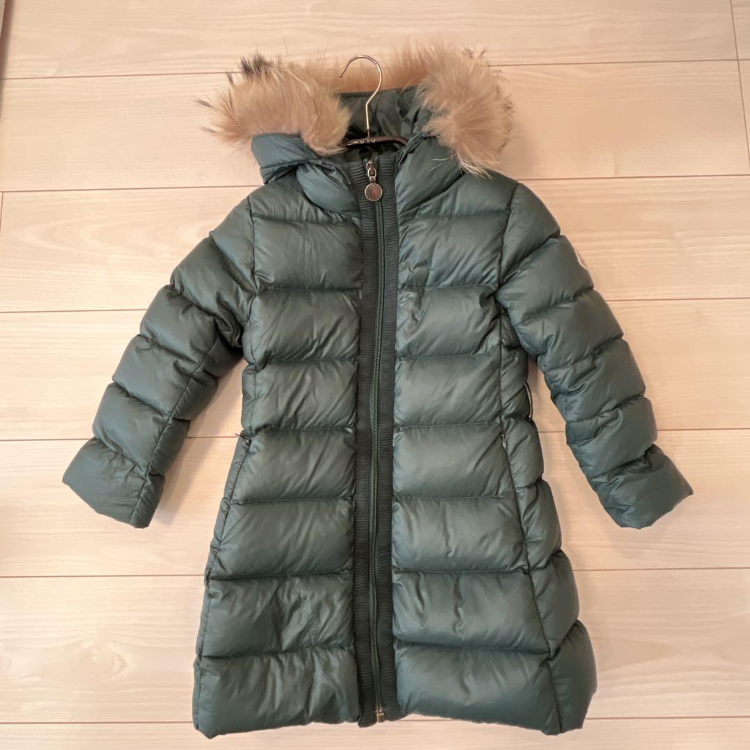 【モンクレール MONCLER】ファー付ダウン 4Y 104cm 期間限定値下げ