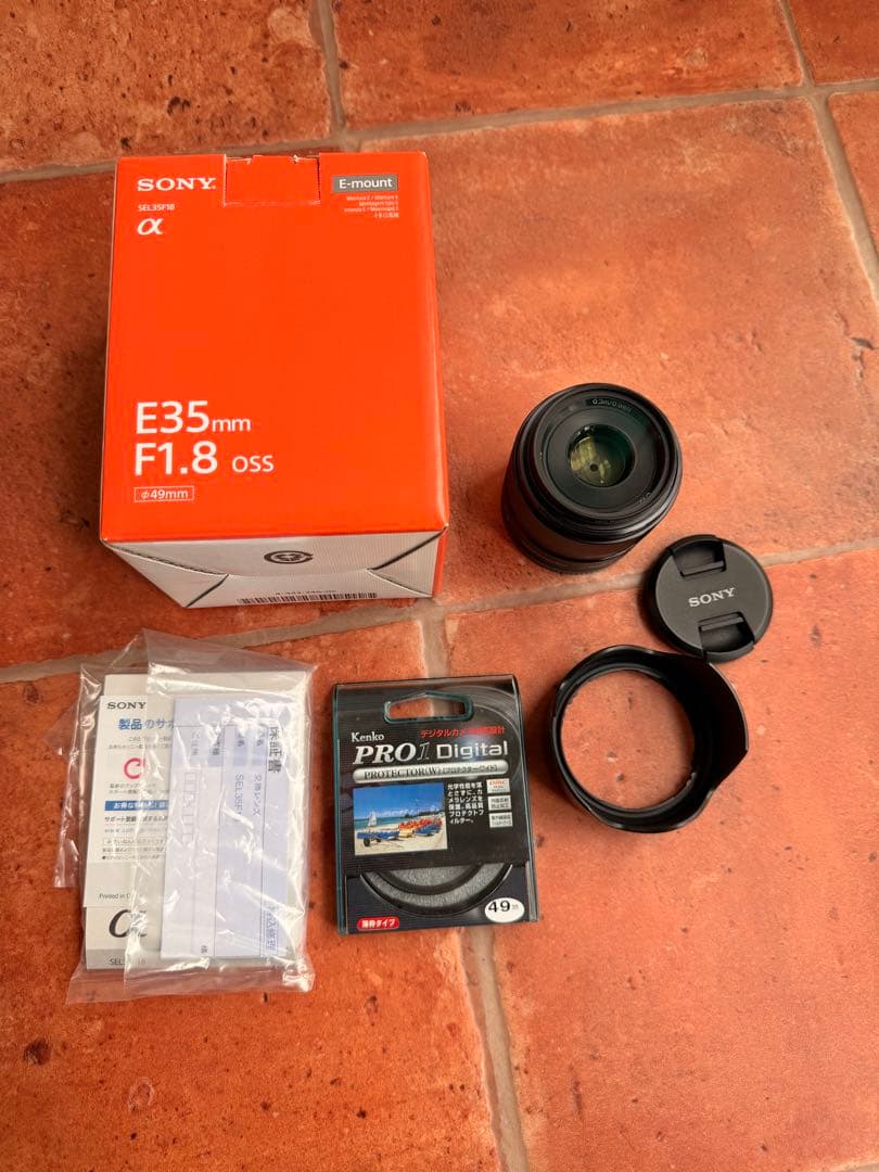 SONY SEL35F18 E35mm F1.8 OSS 単焦点レンズ 2026