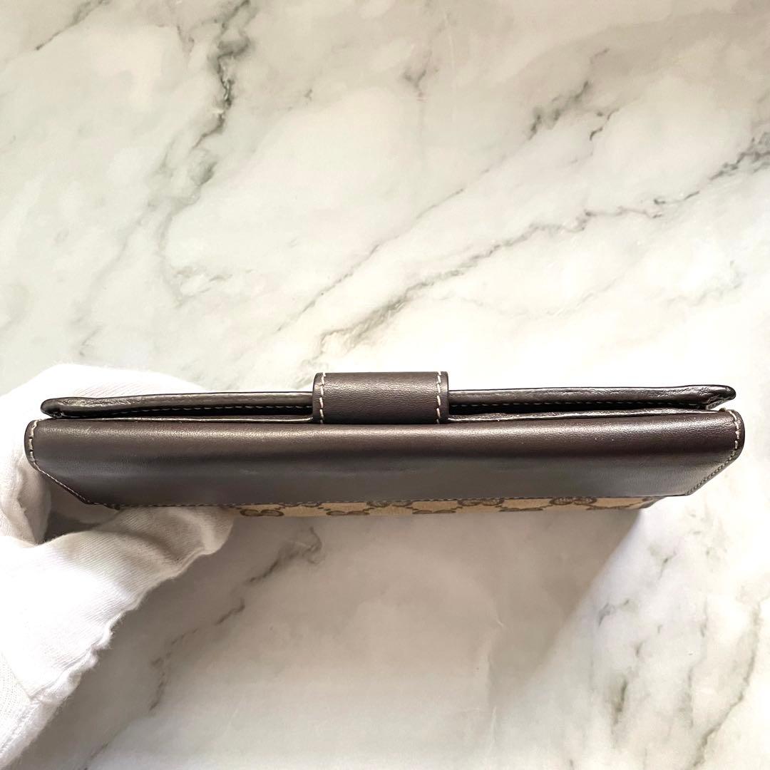 GUCCI グッチ ラブリーハート GGキャンバス 長財布　0123-⑤