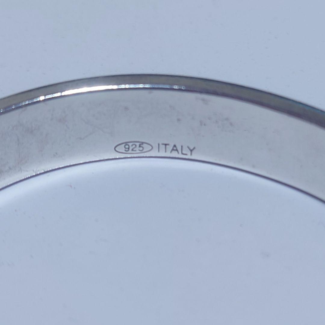 極美品 ティファニー バングル Atlas アトラス 15.5号 シルバー925