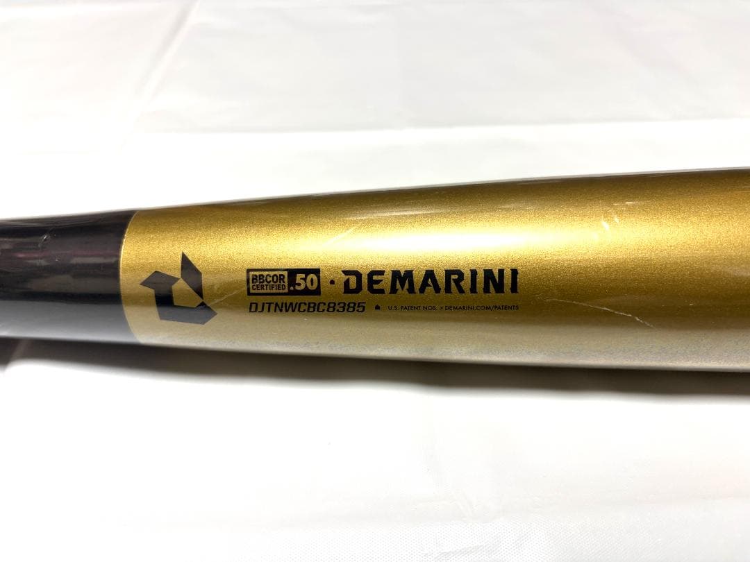 ディマリニ プロメイプル コンポジットバット 83cm 850g ゴールド