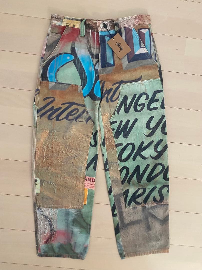 正規品Stussy Work Pant Alfonso Canvas パンツ