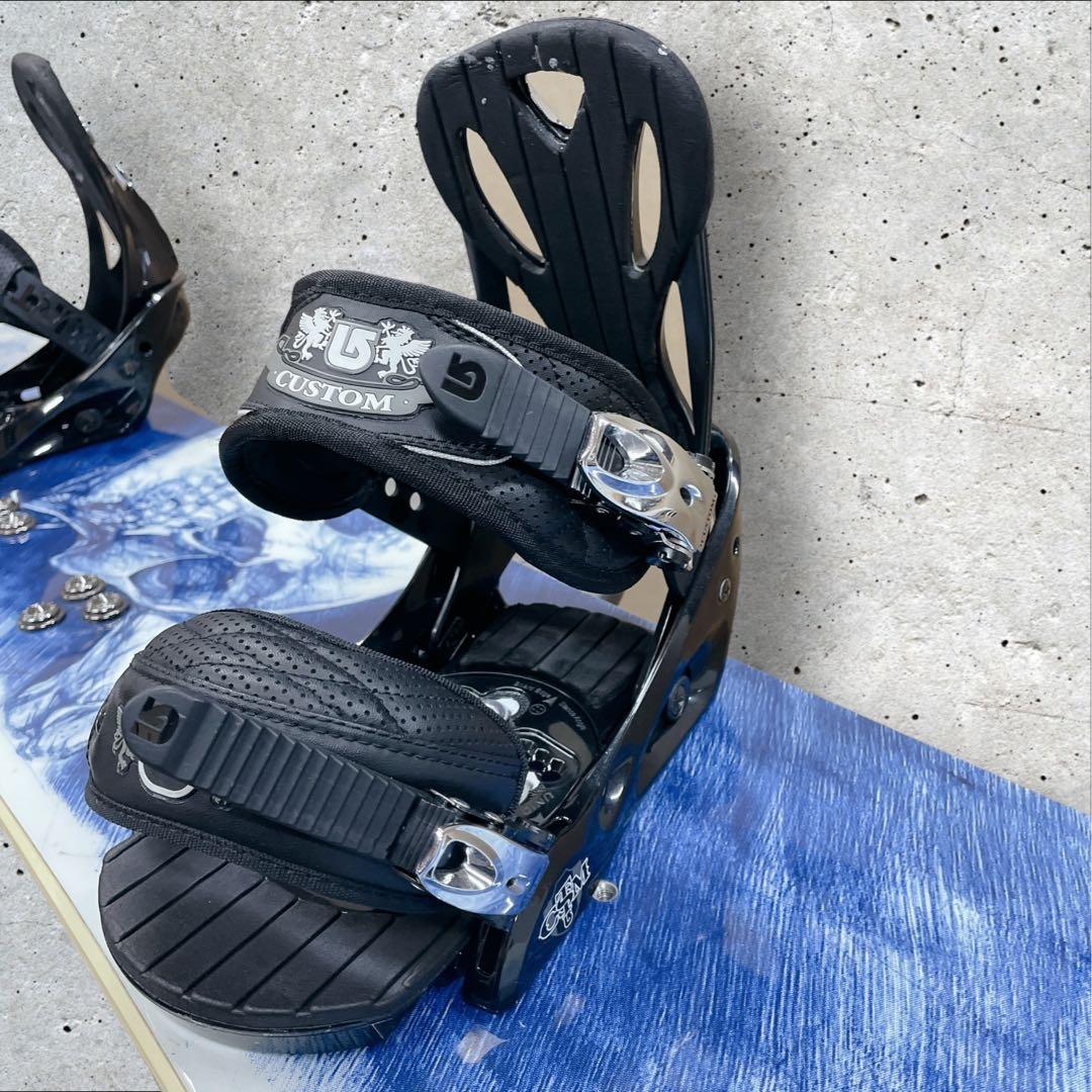 BURTON【TWIN 151】【CUSTOM S】おまけ スノーボードセット