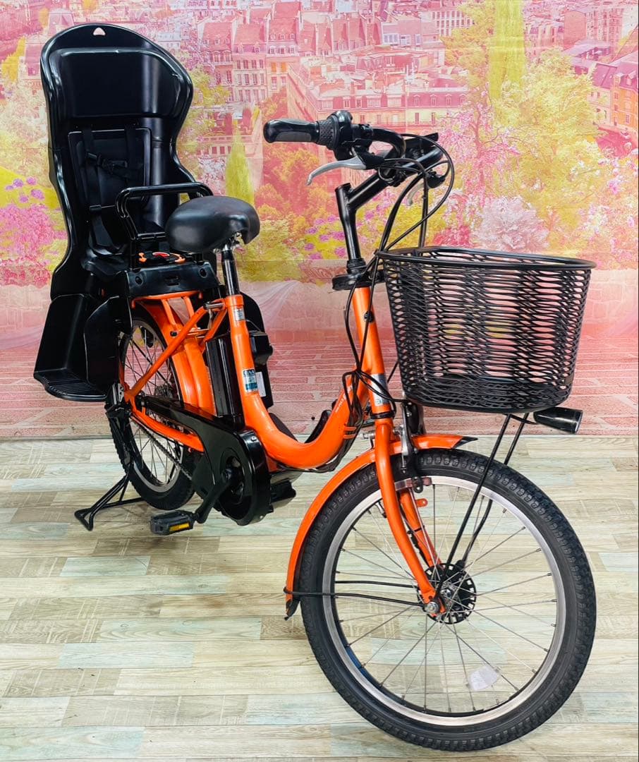 ZK3348 電動自転車 ヤマハ パスバビー 子供乗せ 20インチ 送料