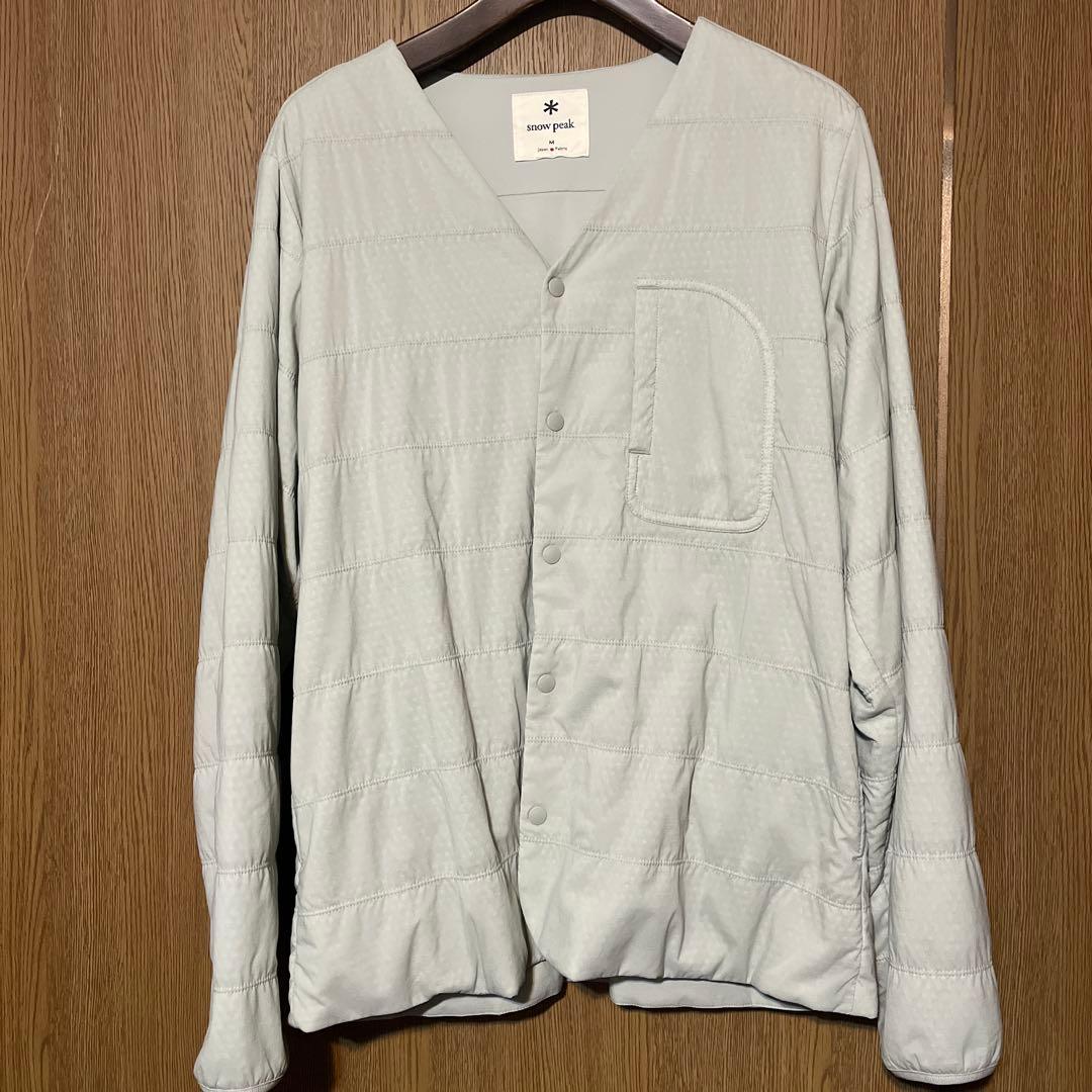 スノーピーク フレキシブルインサレーション カーディガン　M