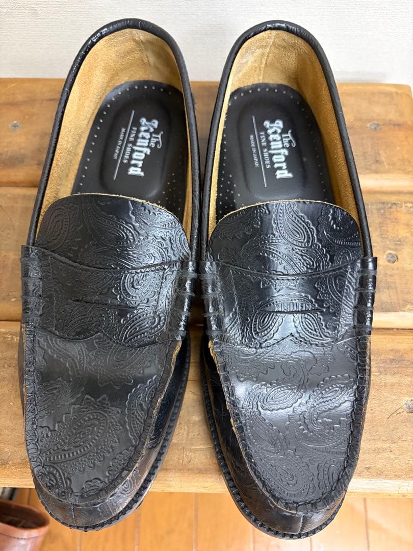 ケンフォード ローファー 27.0㎝ ペイズリー