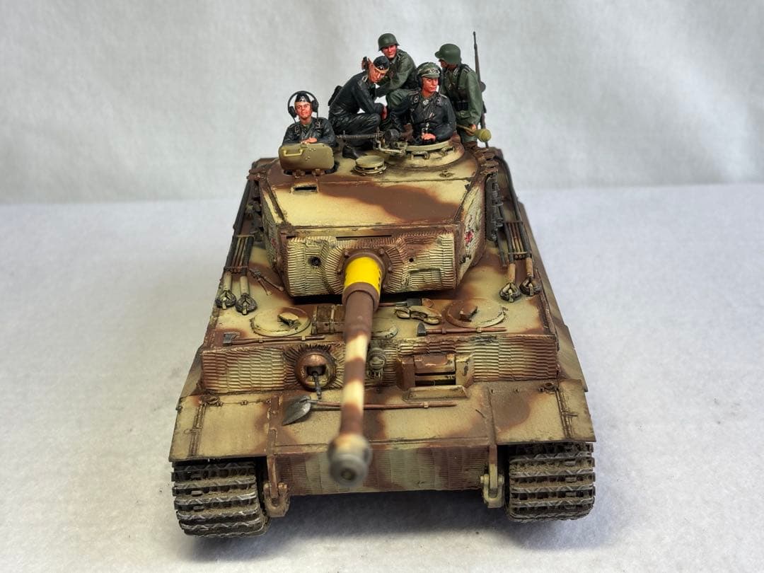 1／３５ドイツ陸軍タイガー1重戦車プラモデル完成品