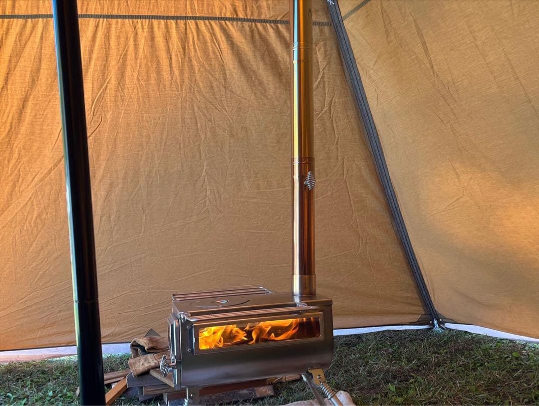 テンマクデザインウッドストーブ　サイドビューM 廃盤品　オプションあり