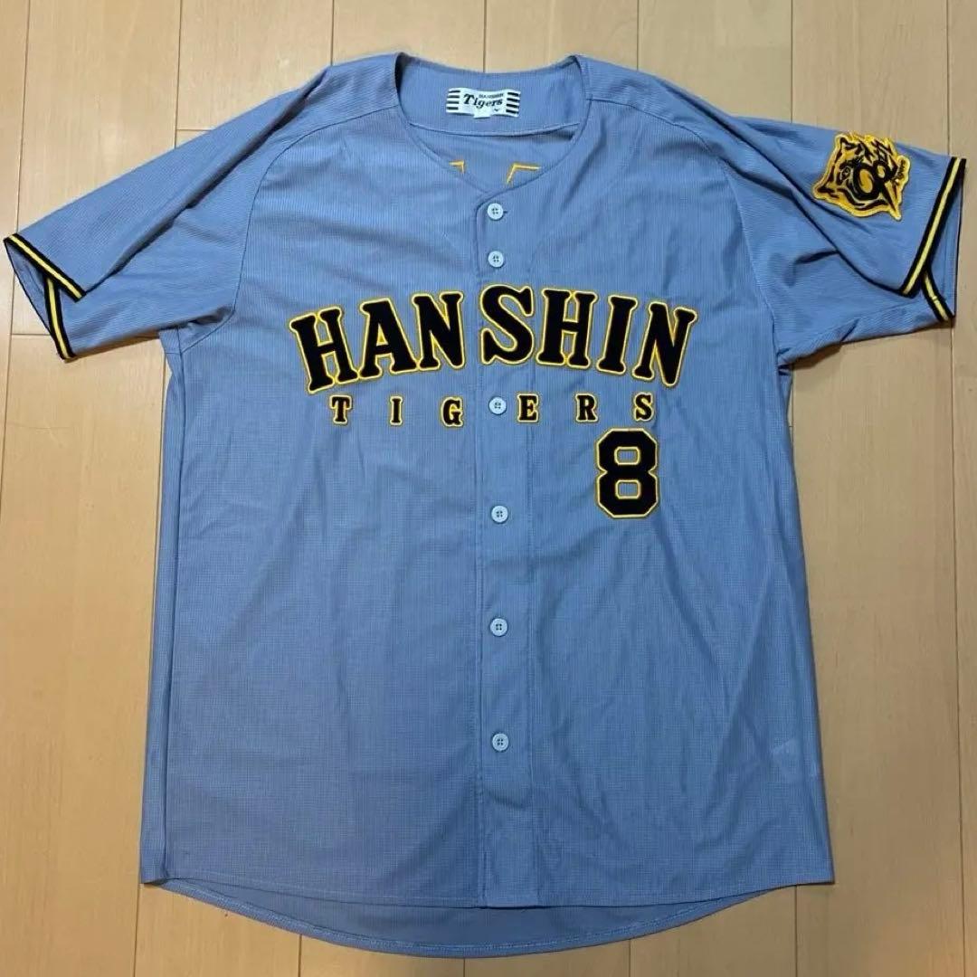 阪神　佐藤輝明レプリカユニフォーム 2025年ビジター【サイズO】