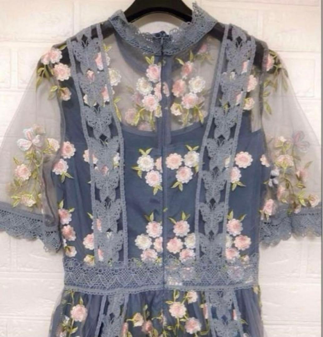 極美品　希少 エムズグレイシー　ワンピース　公式販売 セレクトブランド　レース