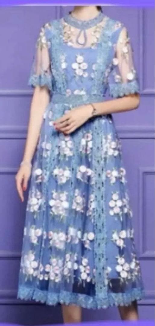 極美品　希少 エムズグレイシー　ワンピース　公式販売 セレクトブランド　レース