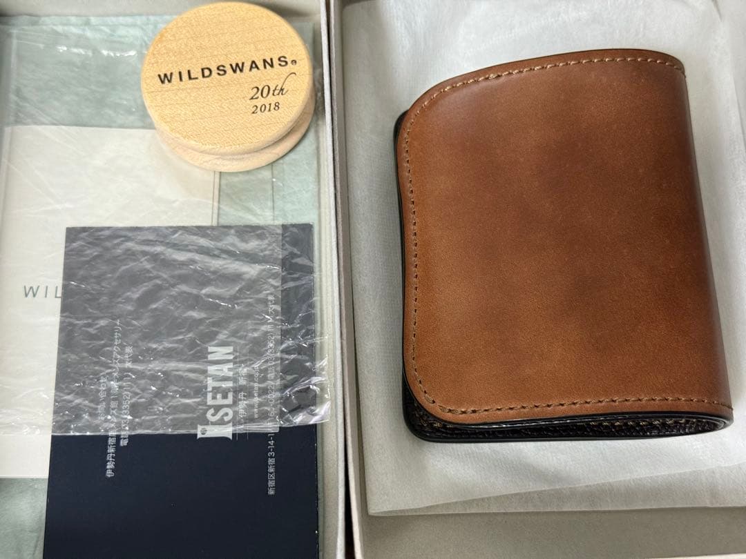 WILDSWANS PALM コードバン バーボン 伊勢丹別注