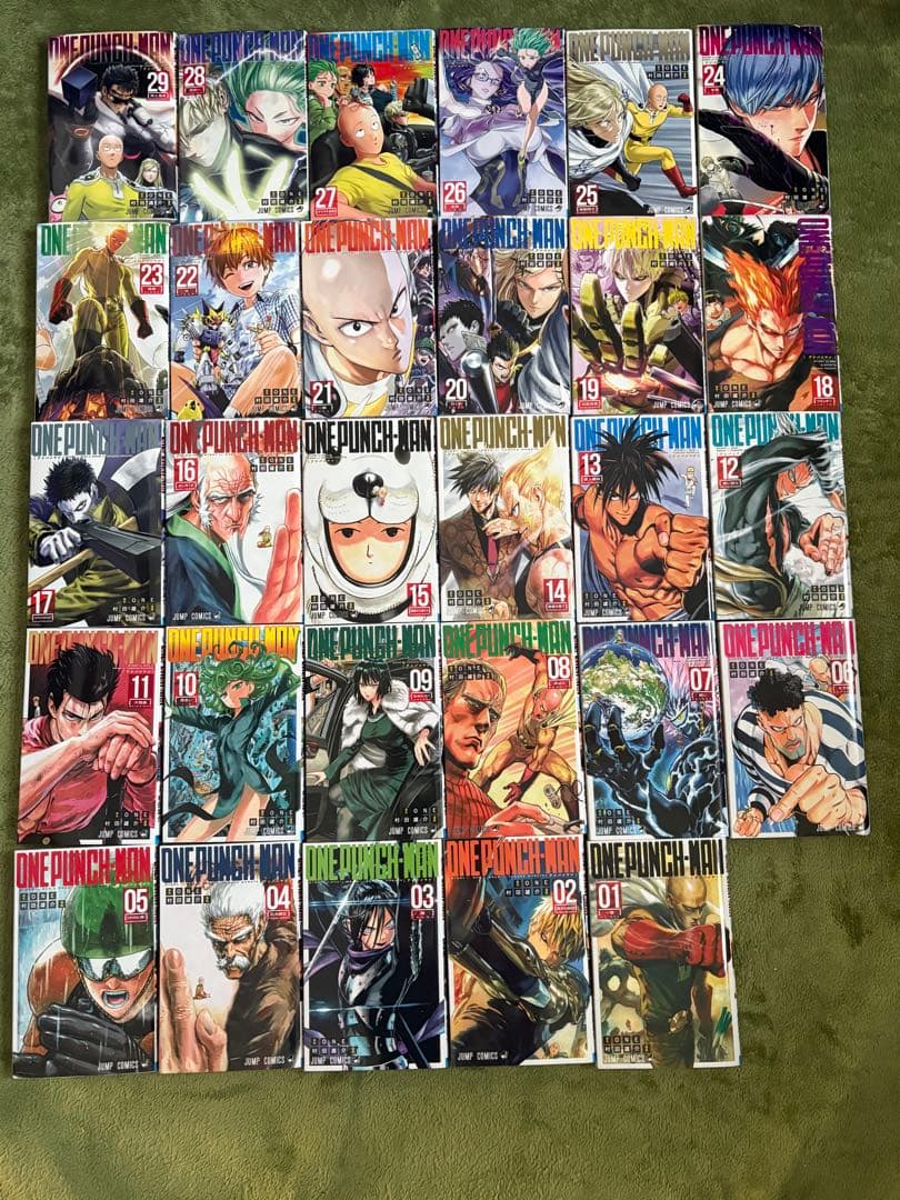 ワンパンマン漫画29巻セット