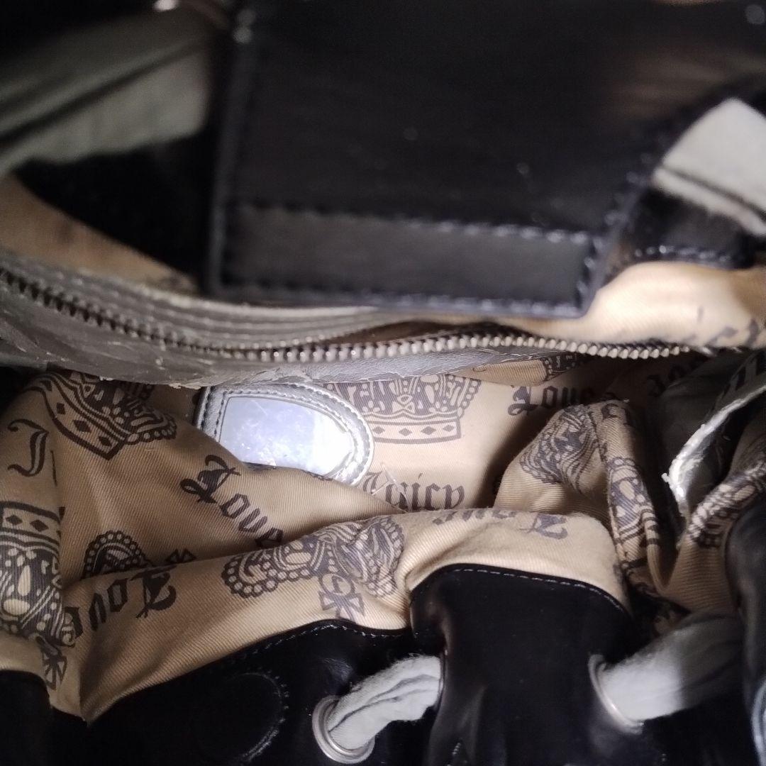 ジューシークチュール 刺繍トートバッグ リボン Y2K 平成 グランジ ギャル