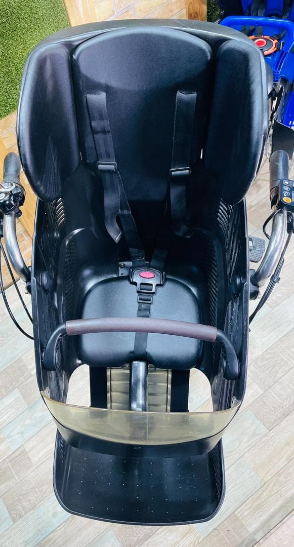 ネイビー 大容量 パナソニック 子供乗せ電動アシスト自転車 H3204