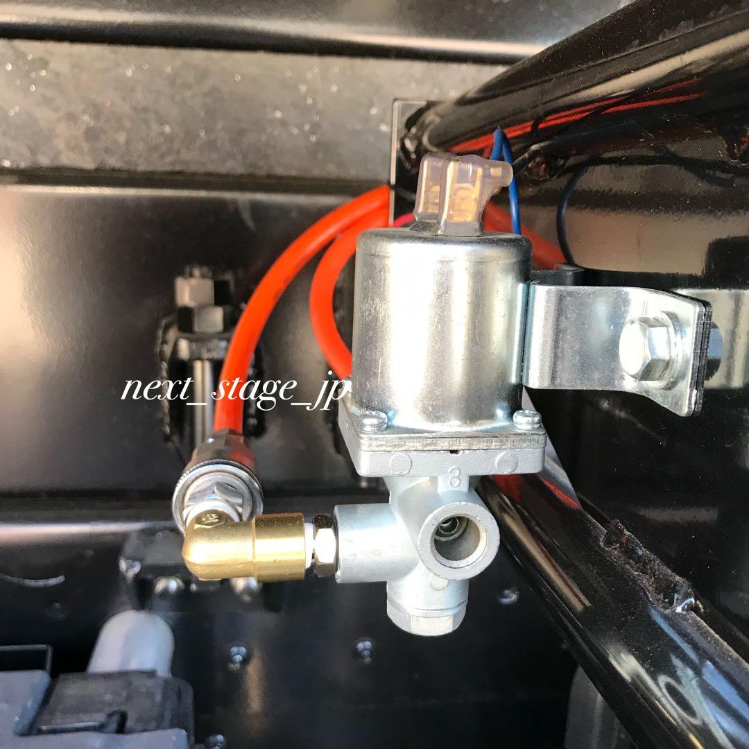 キシューンバルブ【7点セット】エアーホース カプラー ソケット90°エルボ仕様