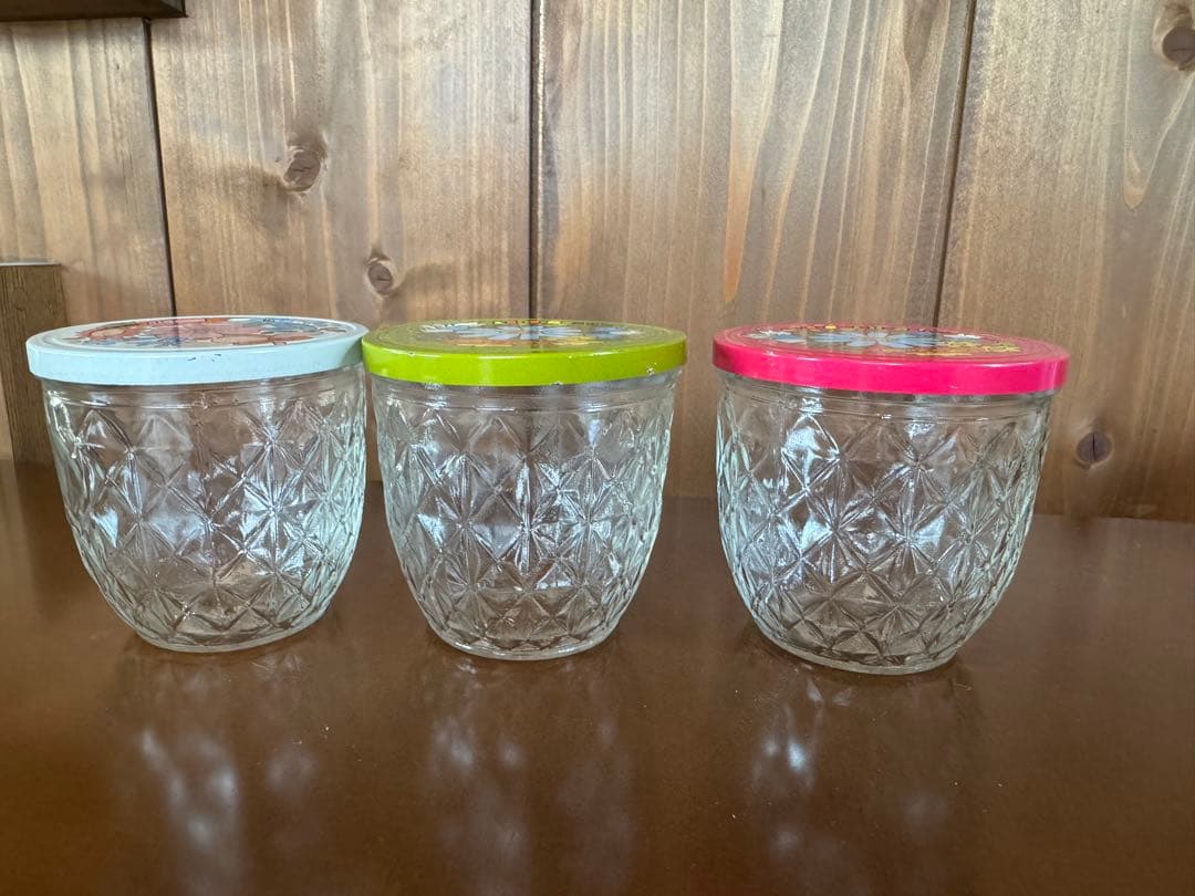 Ball JELLY GLASSES ボールジャー ガラスキャニスター12個