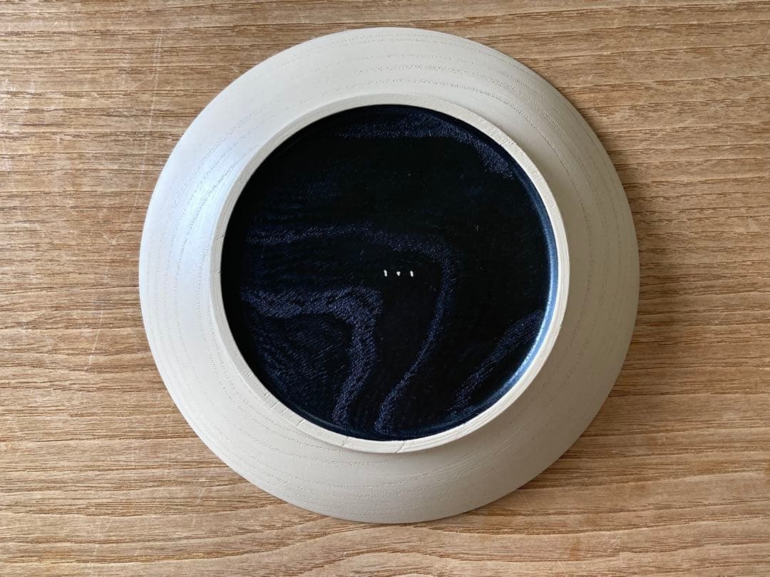 最終値下げ　三谷龍二　白漆黒漆　皿　プレート