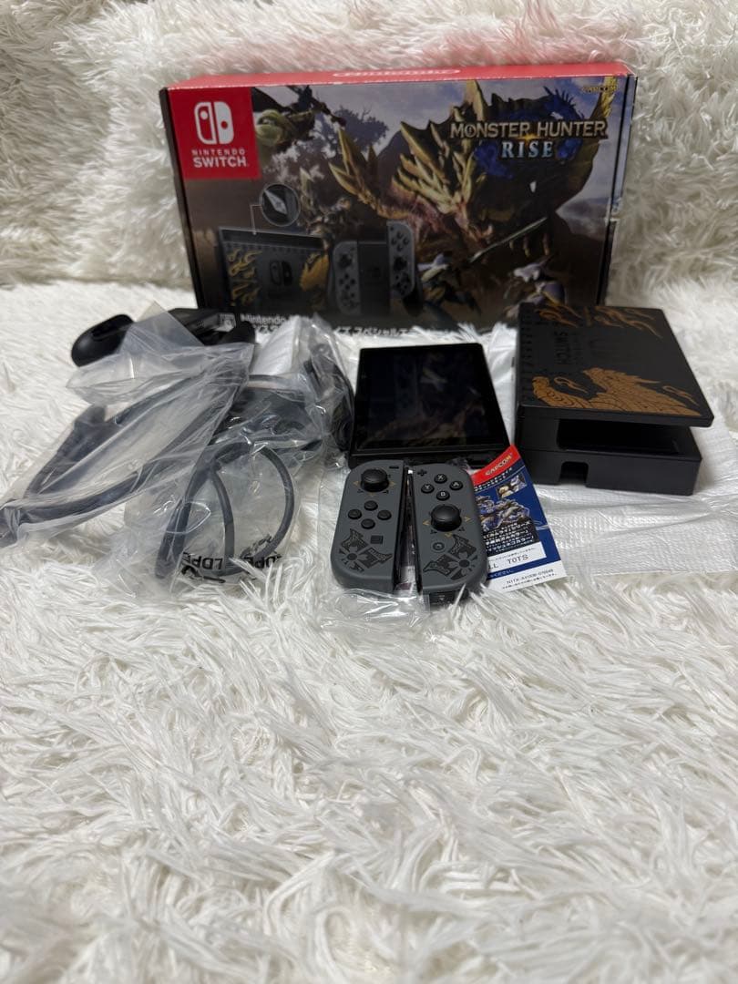 任天堂switch 本体 モンスターハンターライズ スペシャルエディション 完品