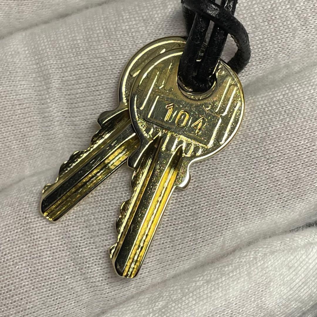 【美品】エルメス K24ゴールドメッキ パドロック カデナ リペア品 104番