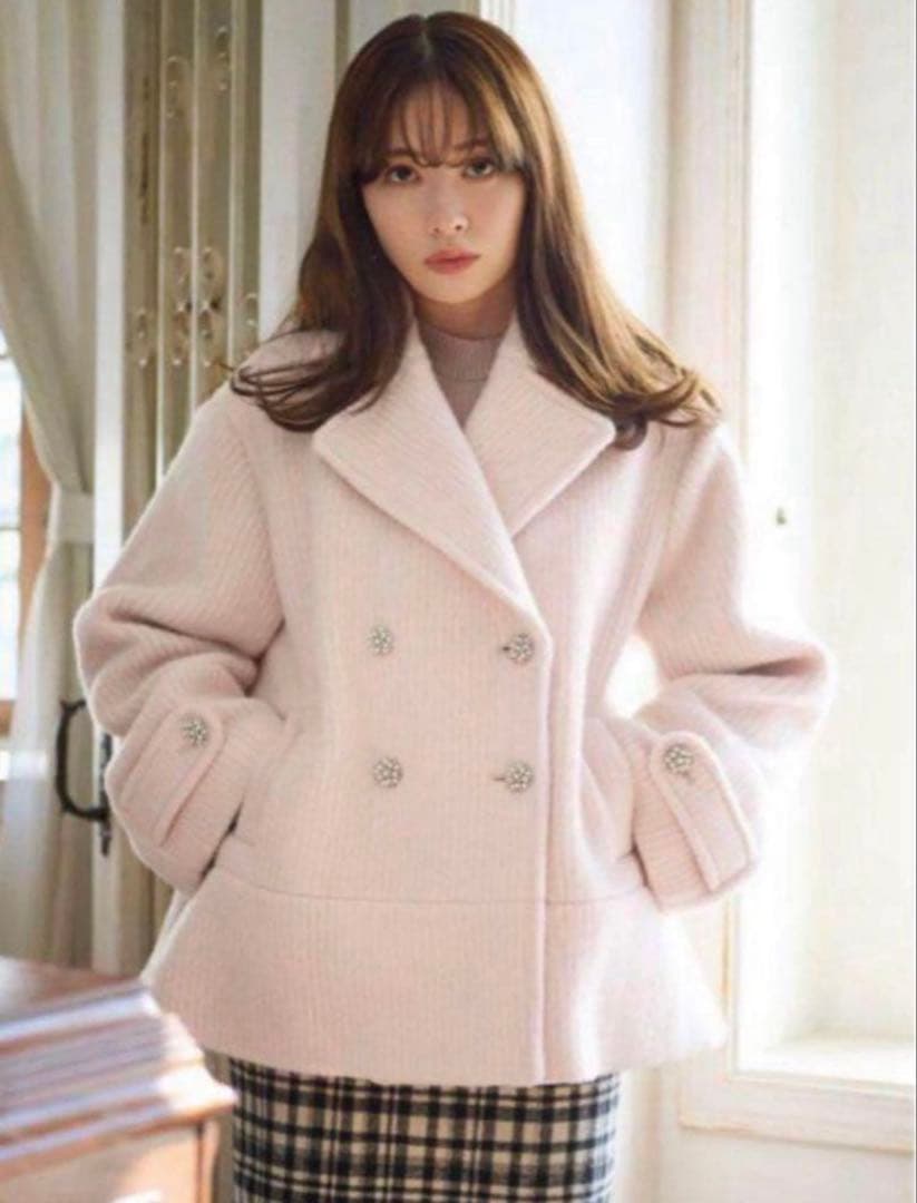 ジャケット・アウター herlipto Odette Wool-Blend Coat